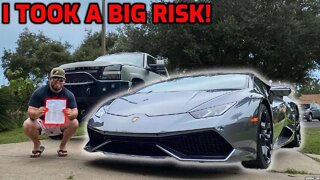 Monthly Payments and Insurance on a Lamborghini Huracan Costs HOW MUCH? (28 years old)