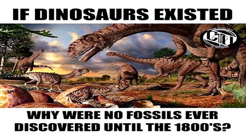 The Dinosaurs Never Existed