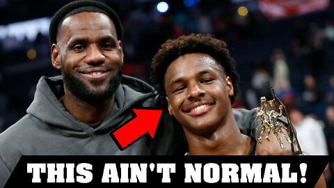 BRONNY JAMES CARDIAC ARREST IS STRANGE...