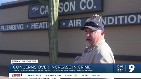 Concerns over increase in crime