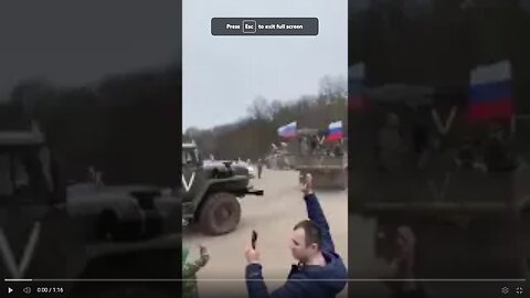 LPR Russian Forces using captured Ukrainian equip. going to the front - Ukraine War Footage 2022