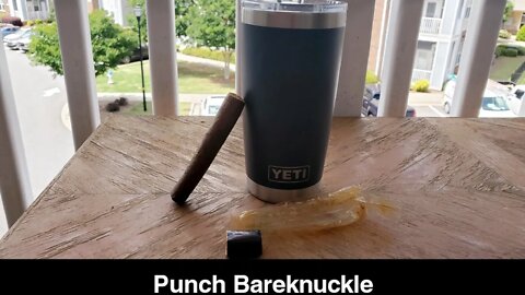 Punch Bareknuckle cigar review (a recovered cigar)