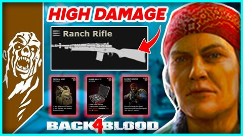 STRONG DPS RANCH RIFLE AR DECK BUILD! - Back 4 Blood December Christmas Holiday Post Update Build