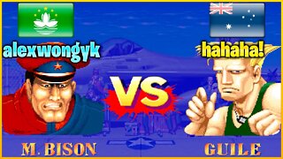 Street Fighter II': Champion Edition (alexwongyk Vs. hahaha!) [Macau Vs. Australia]