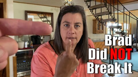 Christa Broke It | A Big Family Homestead VLOG