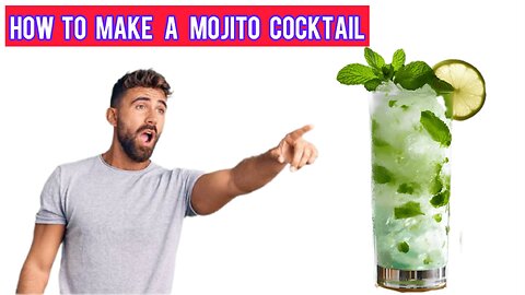 How to make a mojito cocktail 🍹