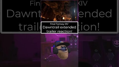 Final Fantasy xiv: Dawntrail Extended Trailer Reaction! #shorts