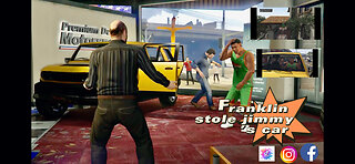Franklin stole jimm’s car GTA5 Story Mode PlayStation