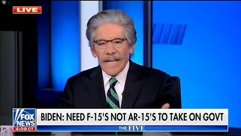 Geraldo Has No Clue What AR Stands For In AR-15