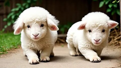 귀여운 아기 양 Cute Baby Sheep
