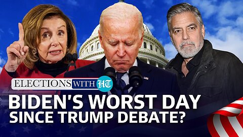 George Clooney Slams Biden; Pelosi Now Most Senior Democrat To Drop Change Hint | US Election Update