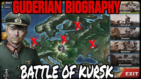 GUDERIAN BIOGRAPHY: BATTLE OF KURSK