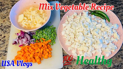 Mix Vegetable Recipe Healthy style|mixed vegetables|Dhaba style mix vegetable recipe #cooking #viral