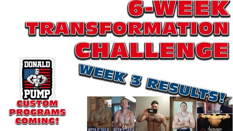 6-WEEK BODYBUILDING PROGRAM | 3 WK UPDATE | RESULTS | GAINING MUSCLE | TURKESTERONE | TRANSFORMATION