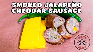 Smoked Jalapeno Cheddar Sausage Recipe