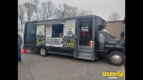2008 Ford E-450 Diesel Mobile Food Truck| Used Kitchen on Wheels with Pro-Fire for Sale in Ohio