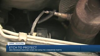 Etch to Protect program meant to combat catalytic converter thefts