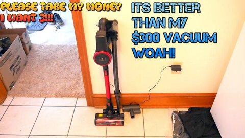 MOOSOO Cordless Vacuum Cleaner Review: WOW It Cleaned Way Better Than I Thought it Would