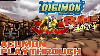 Digimon Rumble Arena - Agumon Playthrough - PlayStation 😎Benjamillion