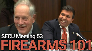 SECU Meeting 53: FIREARMS 101 (Liberals Learn About Guns)