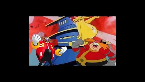 Robotnik Roasts Eggman and Screams for .5 Seconds