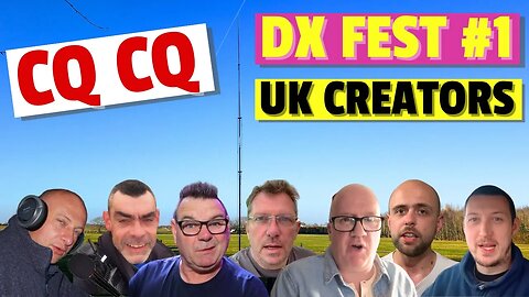 Ham Radio UK YouTube Creator Ham Radio DX Fest from Holly Farm