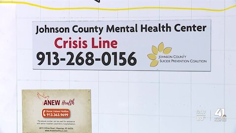 Johnson County Mental Health takes over local calls to National Suicide Prevention Lifeline