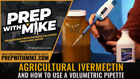 PrepWithMike: Agricultural Ivermectin and how to use a volumetric pipette