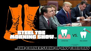 Steel Toe Morning Show 04-05-23: Aaron Had His Teeth Ripped From His Head and Here we Are!