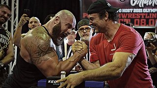 WWE Braun Strowman VS Devon Larratt | Arm Wrestling & Fight 2023