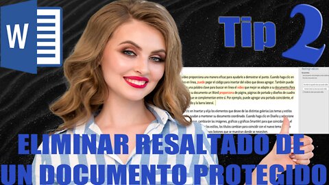 🆕 Como Eliminar el RESALTADO en Áreas Editables de un Documento PROTEGIDO 🔥Macro AutoOpen 🔥 Tip 2