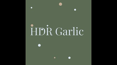 HDR Garlic