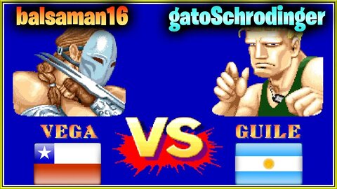 Street Fighter II': Champion Edition (balsaman16 Vs. gatoSchrodinger) [Chile Vs. Argentina]