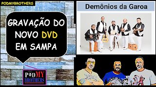 DEMÔNIOS DA GAROA GRAVA NOVO DVD