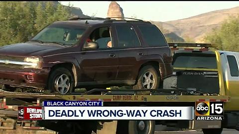 Deadly wrong-way shuts down I-17 for hours