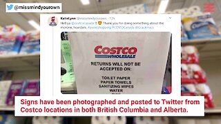 Costco Stores In Canada Won't Let People Return Any Leftover Toilet Paper