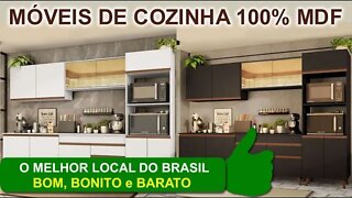 Os Melhores Armários de Cozinha Em MDF do Brasil