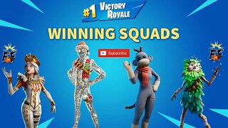 Winning in SQUADS w/ FleaFierce (Fortnite Season 5) | New Blinky Skin | New Swirly SnowGlobe |