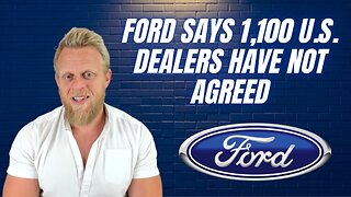 65% of Ford Dealers agree To Ford's controversial EV selling terms