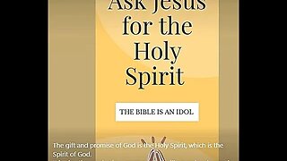 ASK JESUS FOR THE HOLY SPIRIT