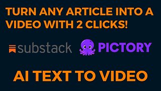 Effortless Content Repurposing: AI Converts Any Article to Video in Just 2 Clicks