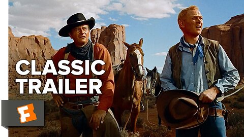 The Searchers (1956) - Official Trailer - John Wayne