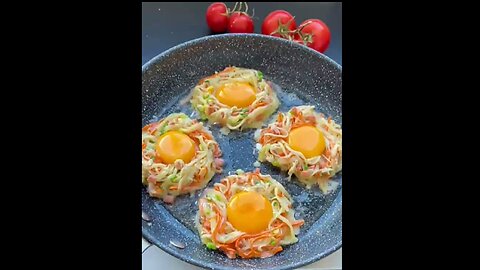 Special breakfast 🍳 ymeey teste Viral recipe 🤤