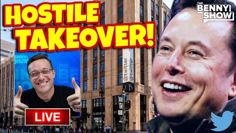 GOBLIN MODE: Elon Musk Plans HOSTILE TAKEOVER of Twitter to Restore Free Speech