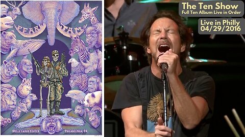 Pearl Jam (Pro-Shot Concert) - Philly 04/29/2016 - The Ten Show - Wells Fargo Center