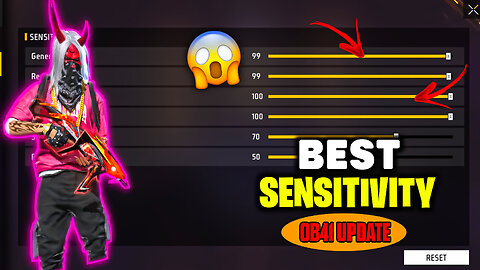 Free Fire Best Sensitivity Settings After Update🔥|Free Fire Best Sensitivity Settings|Bot Sanju