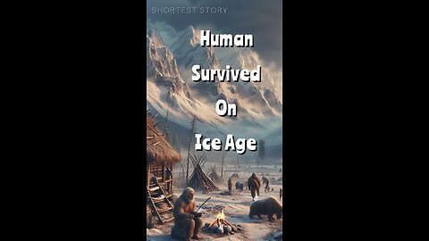 The Shortest Story about the human survival on ice age