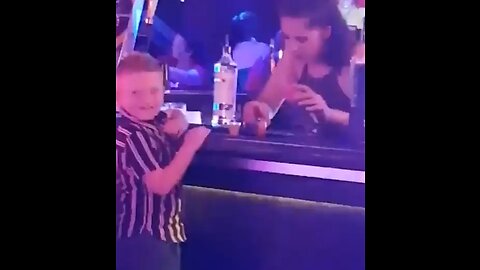 She Has A Kid Drink A Shot