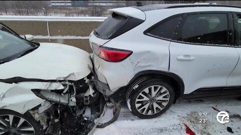 'It's being held for ransom.' Driver stuck in I-696 pileup hit with $9,000 towing bill