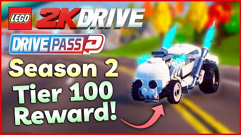 LEGO 2K Drive's Season 2 Tier 100 Reward | Mr. Bone's Wild Ride Gameplay!